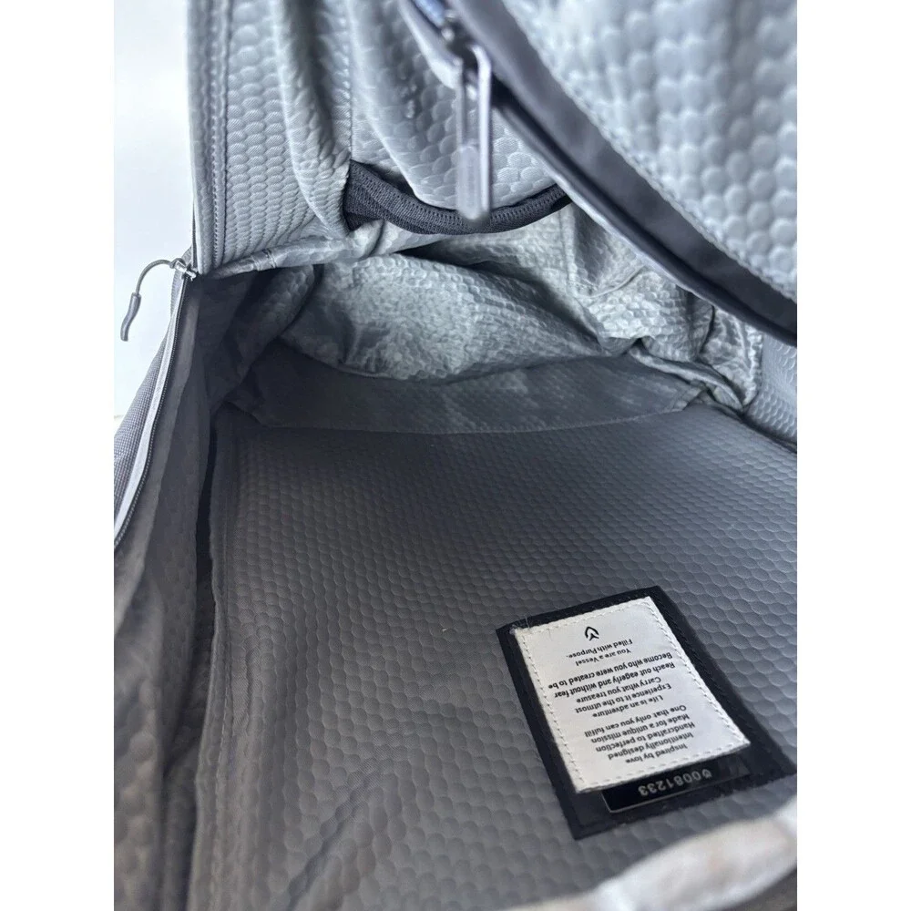 VESSEL Signature Backpack Bag Synthetic Leather Black TENNIS Laptop READ